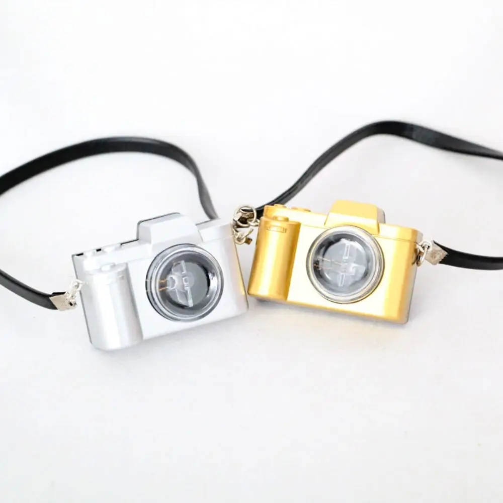 Simulation Toy Dolls Camera Creative Multicolor Plastic Mini Digital Camera with Belt Doll Accessories Dollhouse Camera