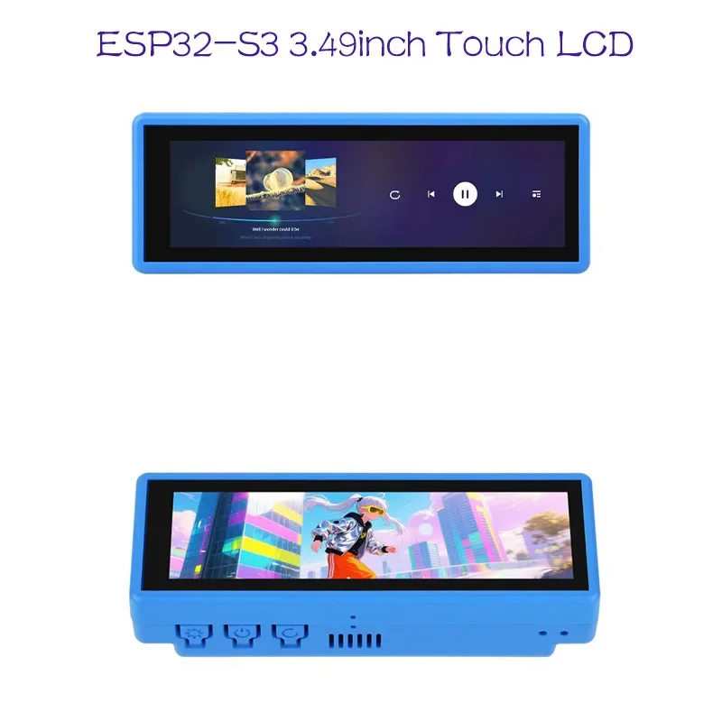 ESP32-S3 3.49" IPS Touch Development Board, 172×640 Display, ESP32-S3R8 Dual-Core, Wi-Fi/BLE 5 High-Performance IoT Module