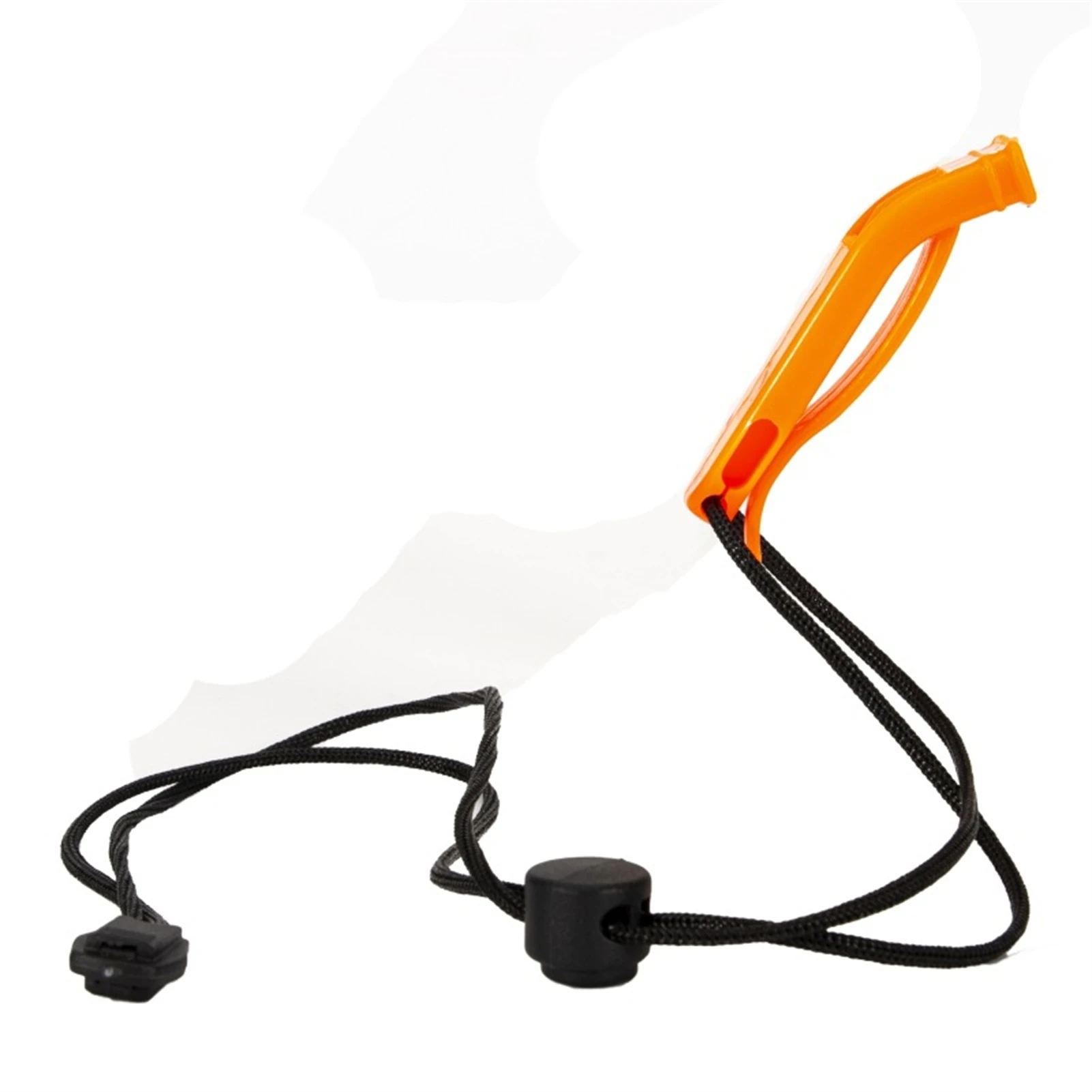 صافرة بقاء خارجية متعددة الأغراض بحبل وصوت بدون عوائق والتخييم وصيد الأسماك وأدوات موتي