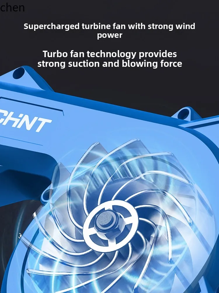 Ventilatore HTT potente asciugacapelli ad alta potenza batteria al litio ricaricabile collettore di polveri per soffiaggio di fuliggine per computer industriale