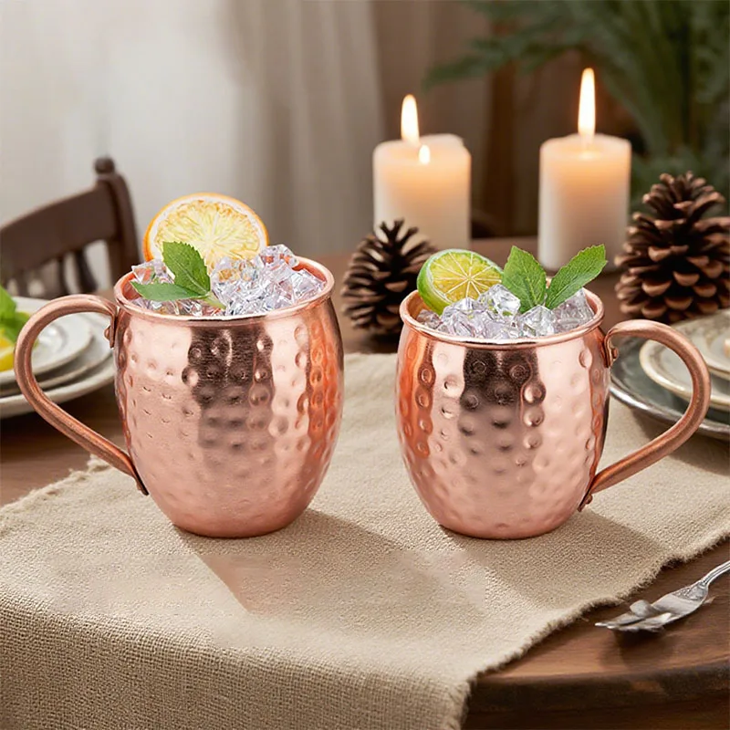 Pure Copper Moscow Mule Mug 5