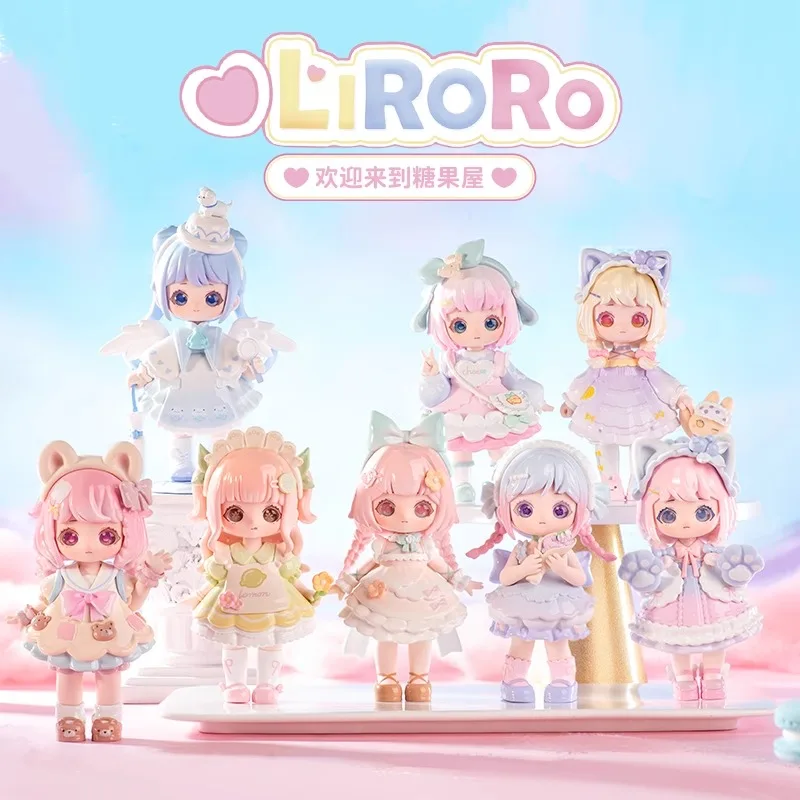 

New LIRORO Welcome To Candy House Series Blind Box Action Figures Collect Model Doll Desktop Ornament Cartoon Decor Toy Gift