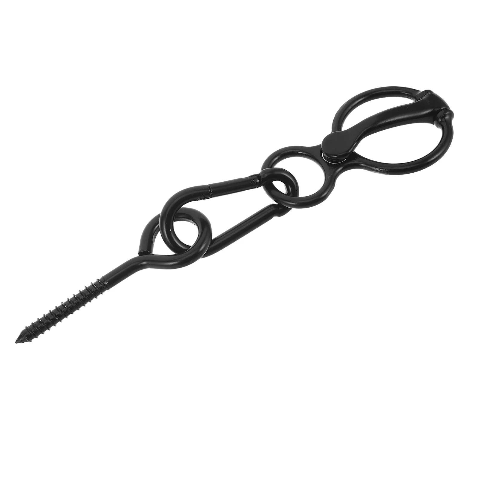 الثقيلة الفولاذ المقاوم للصدأ الحصان التعادل الدائري العين الترباس مرساة الحظيرة الأجهزة المستقرة مقطورة الخيول التعادل أسفل #6