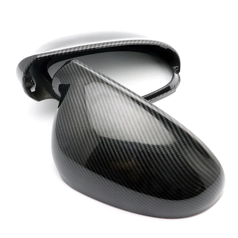 For Volkswagen Golf 5 MK5 03-09 Water Transfer Printing Carbon Fiber Reversing Mirror Shell Rearview Reflective Cover
