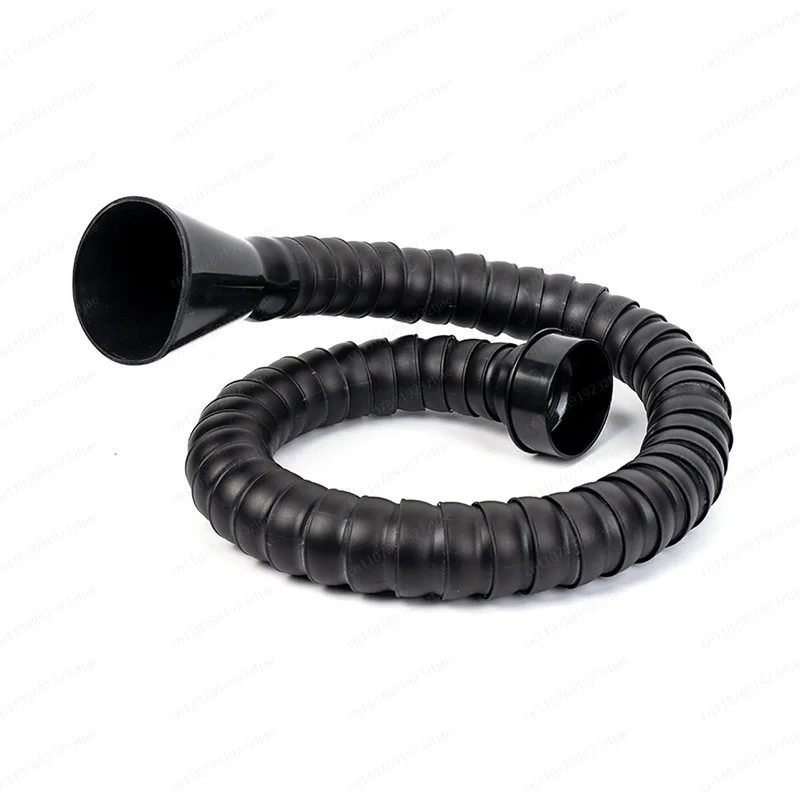 1M Flexible Smoke Exhaust Ventilator Pipe positioning bamboo tube suction air collector hood Industrial extraction system