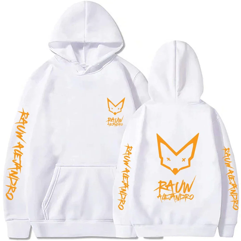 Rauw Alejandro Hoodie Men's and Women's Harajuku Pullover Street Wear Unisex Autumn/Winter