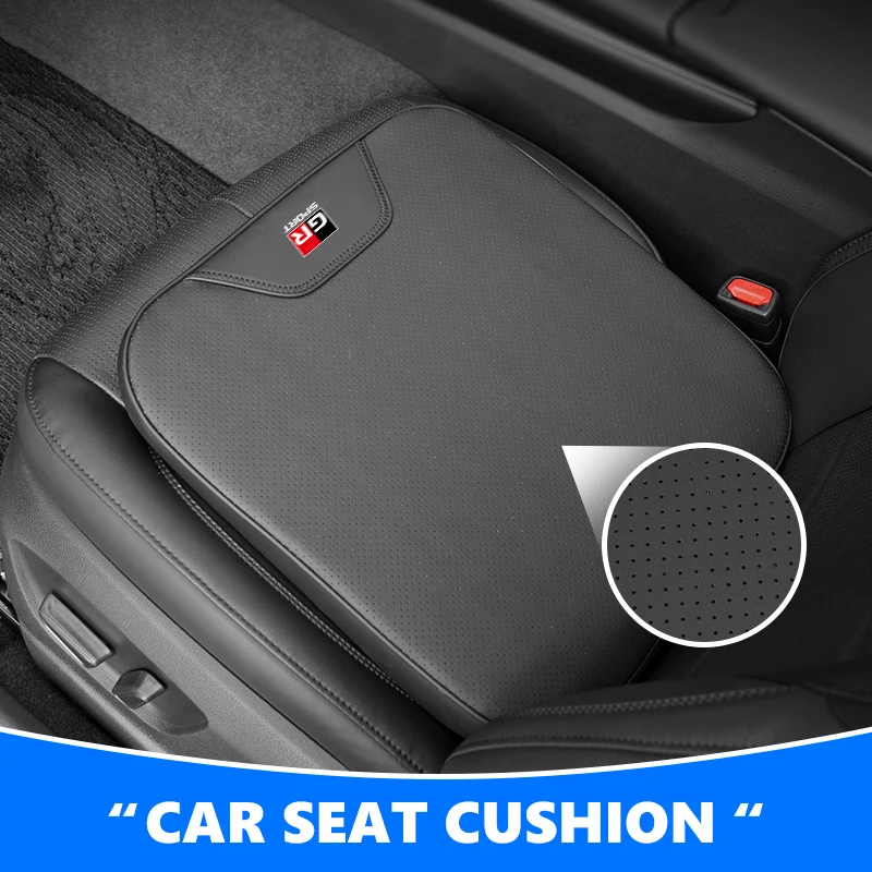 

Universal Car Driving Front Seat Leather Comfortable Cushion For Toyota Sienna 4Runner Verso Fortuner Venza Highlander Aqua