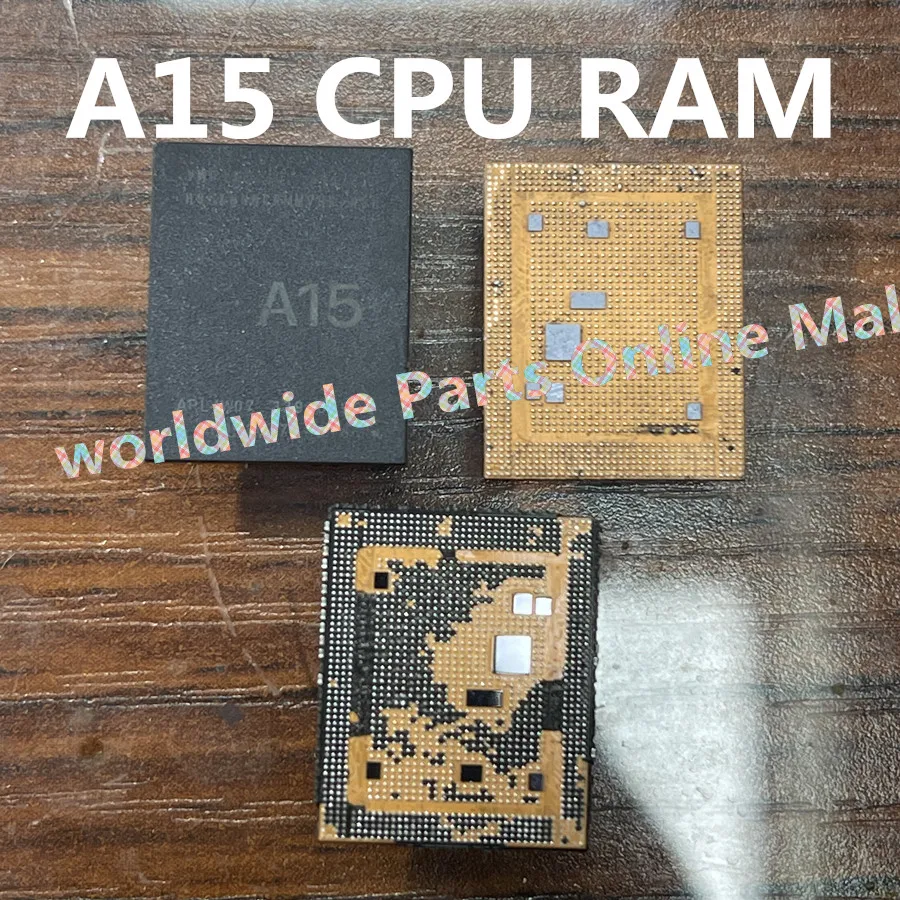 A15 CPU+RAM For iPhone 13 13Pro 13PMax 13MINI 14 14Plus A15 CPU RAM Top Bottim Layer Cover Used IC