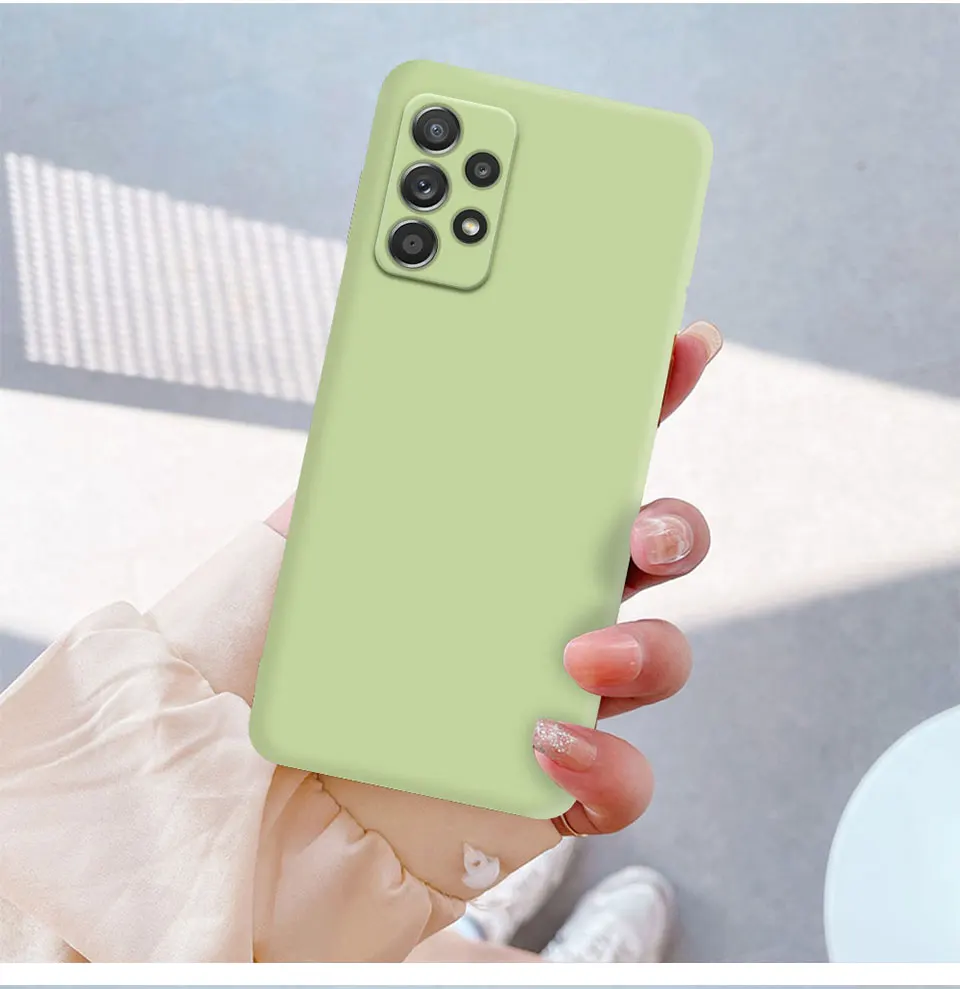 Flüssigsilikonhülle für Samsung Galaxy A52 A52S A72 A33 A53 A73 A12 A22 A32 A13 A23 A14 A15 A24 4G A34 A54 A25 5G Cover – Detail 9