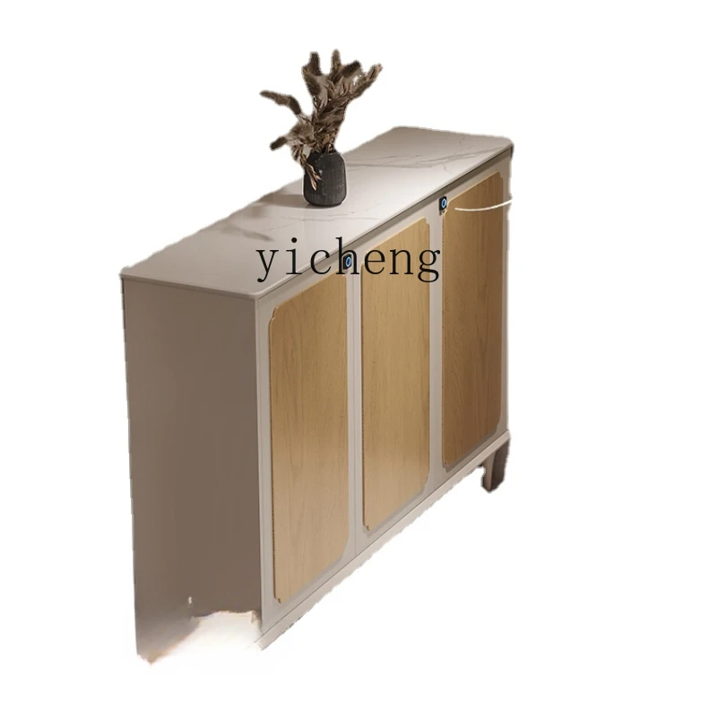 

Xl Shoe Cabinet with Lock Door Intelligent Anti-Theft Fingerprint Lock Elevator Entrance Large Capacity Shoe Cabinet