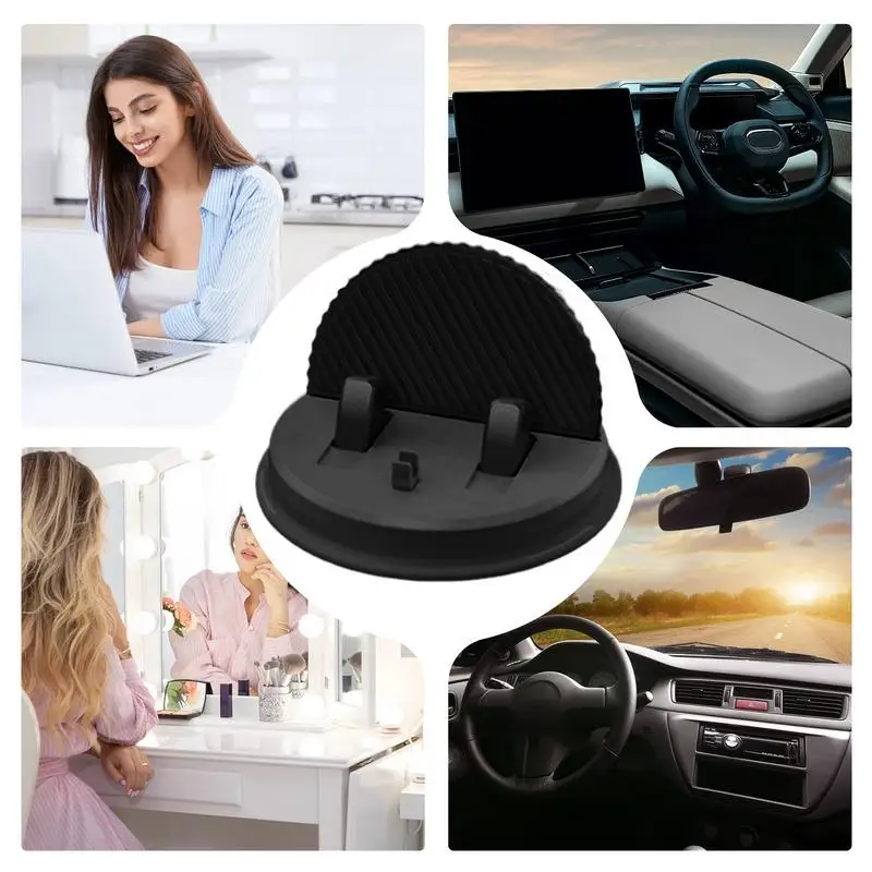 자동차 대시 휴대폰 거치대, 360 도 조절 가능, 휴대폰 거치대, 휴대용 미끄럼 방지 흡입 컵, 케이블 관리