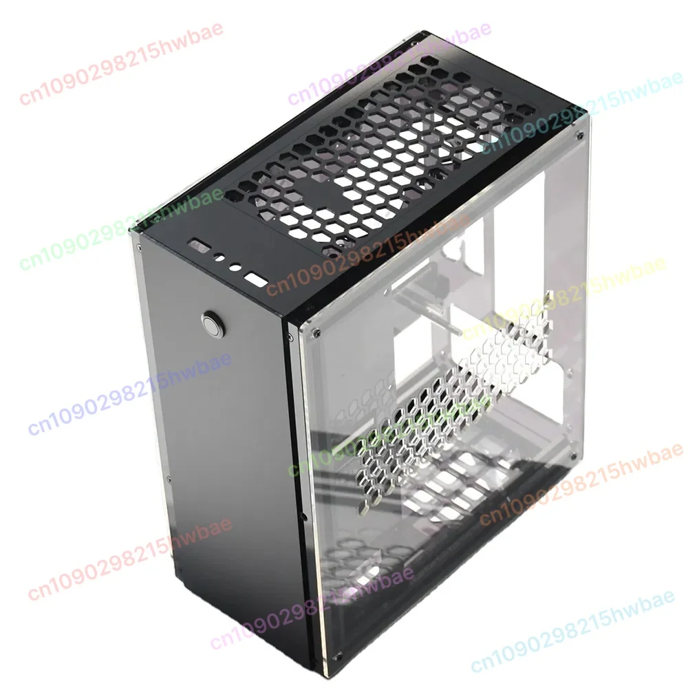 

GEEEK A35S Mini Single Display Small Case A4 ITX Acrylic Plate Side Penetration A50A60 Colfish S3 K39