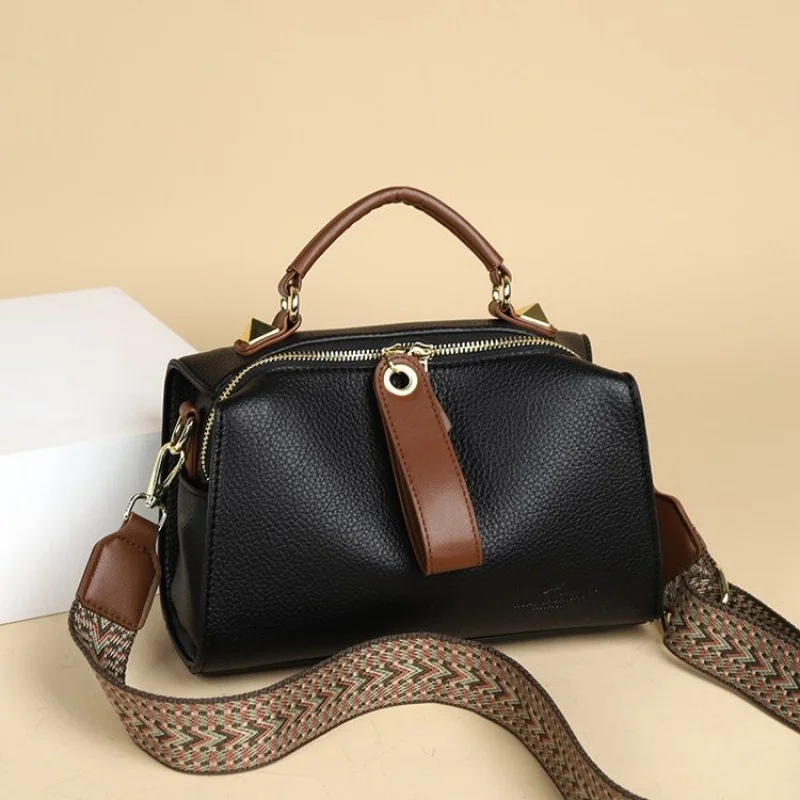 

Роскошная брендовая сумка через плечо для женщин, сумка через плечо из натуральной кожи, стильный женский рабочий офисный кошелек