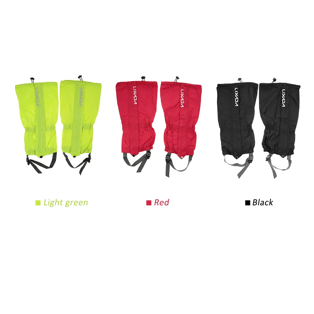 1pair Waterproof Snow Leg Gaiters Hiking Boot Legging Shoes Warmer Snake Shoe Cover Tourist Outdoor Camping Trekking Climbing