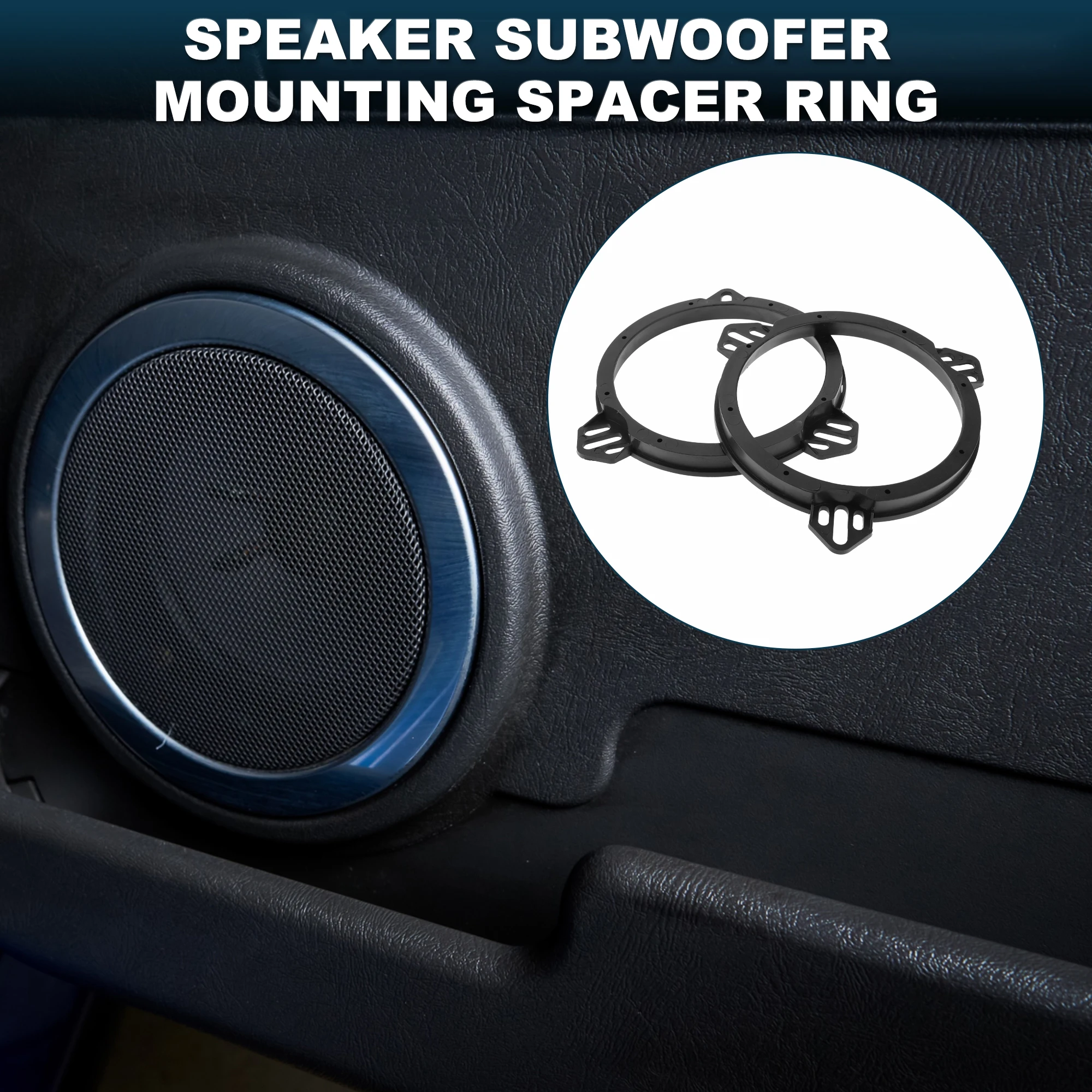 UXCELL Speaker Spacer Ring Tweeter Speaker Spacer Adapter for Nissan Murano 08-17 2 Pcs