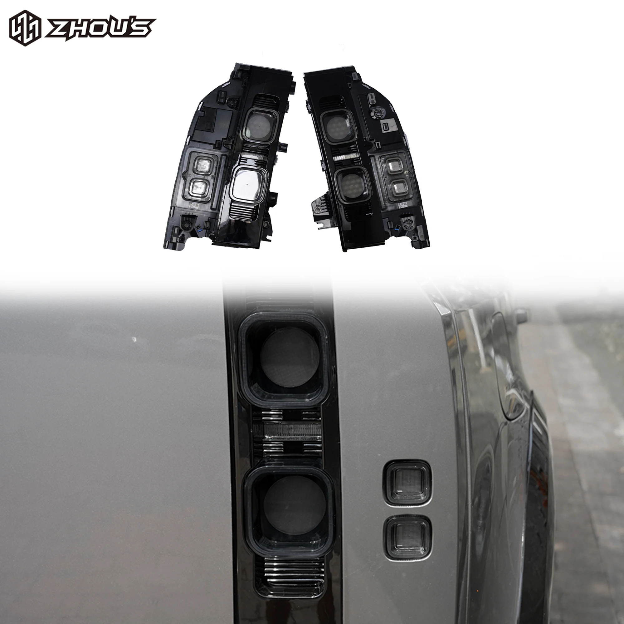 

New Car Lighting System LED Tail Lamp Rear Smoked LED Tail Light for Land Rover New Defender 90 110 L663