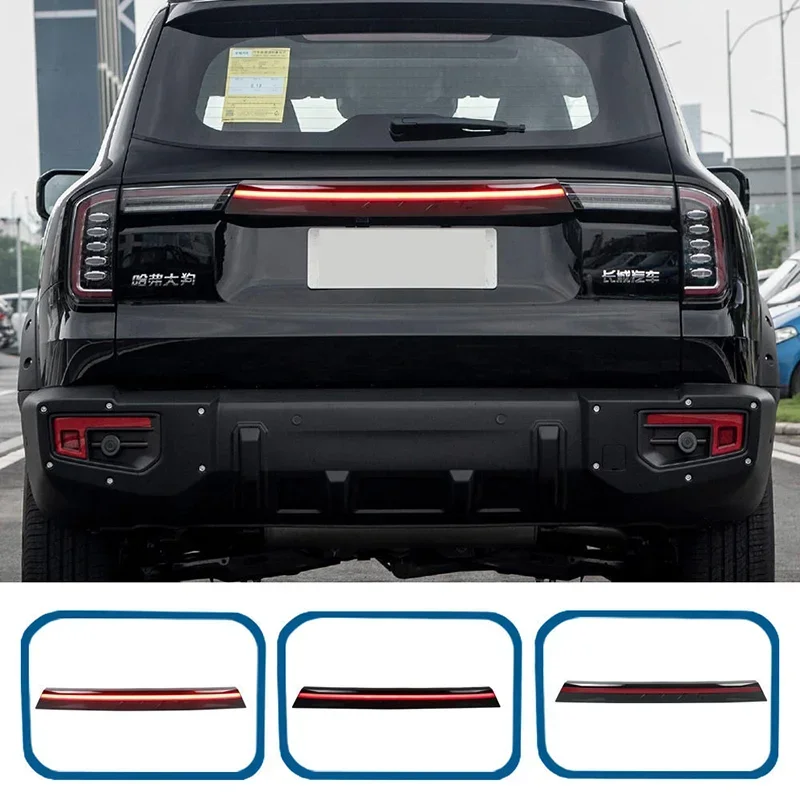 

Car LED Bumper Reflector Brake Tail Lights Lights For HAVAL DARGO 2021 2022 Rear Fog Lamp12V Sequential Turn Signal Reverse Lamp