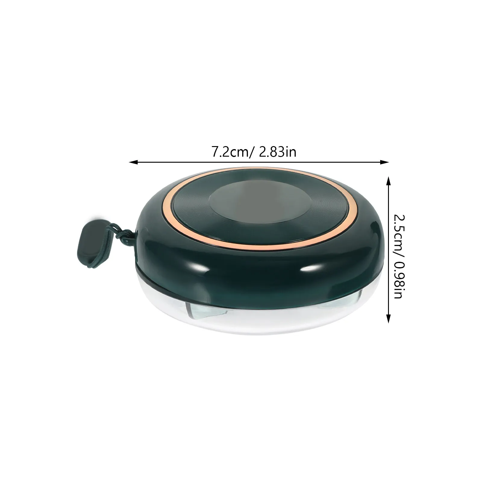 Waterproof Pill Case Four Compartments Portable Organizer Sealed Medicine Box Travel Daily Storage Small Pill Organizer