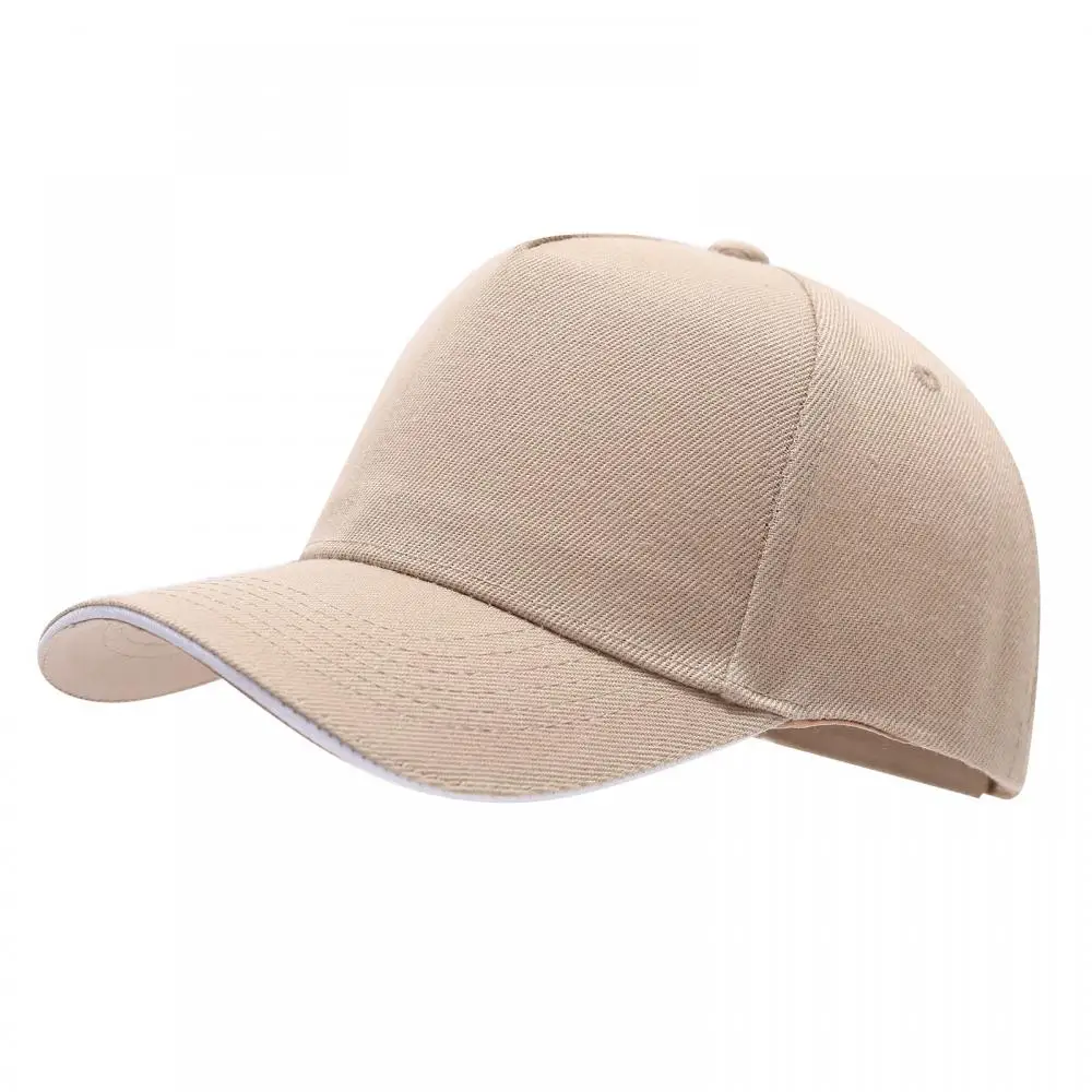 Benutzerdefinierte Print Logo 5-Panel-Baseballkappe Männer Frauen Blank Sport Hut Unisex verstellbare Basic Gorras Casquette für Outdoor-Urlaub – Detail 6