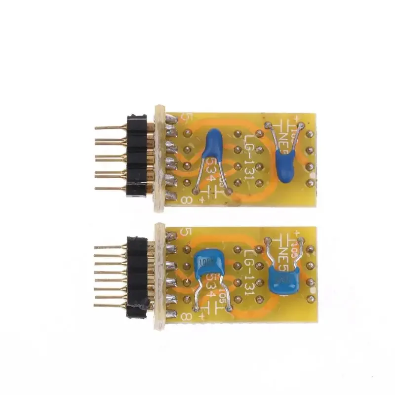 Dual Single DIP8 To Single OP-Amp Audio Opamp Adaptor Conversion Seat For NE5534 AD797 OPA627 Operational Amplifier