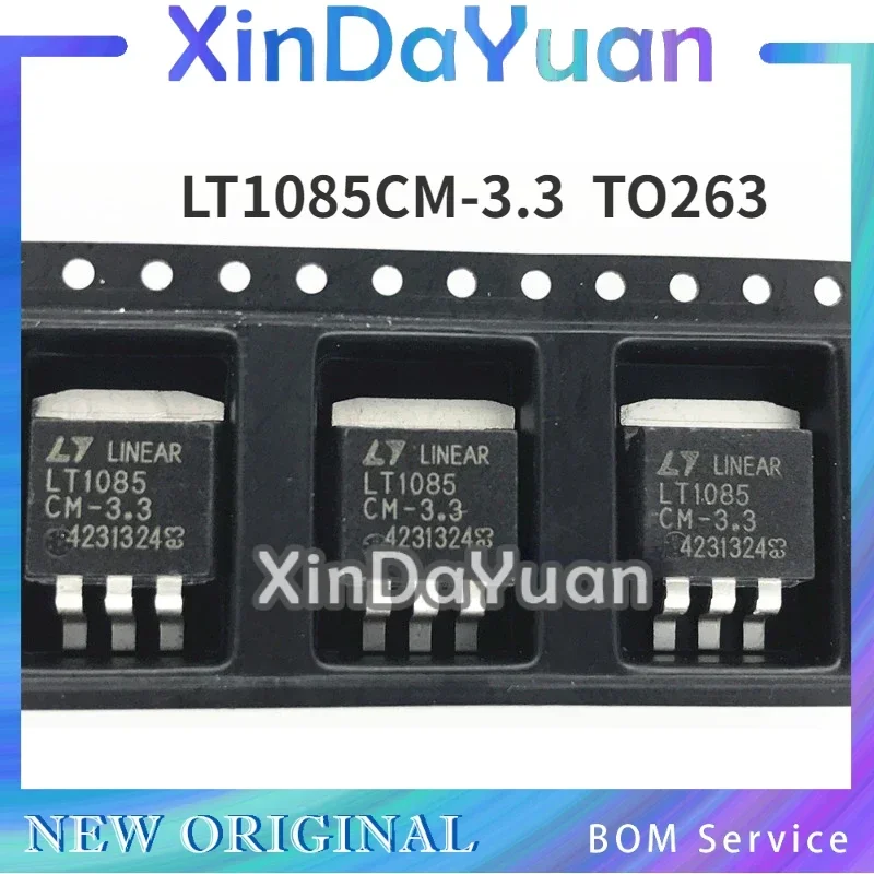 10 pcs LT1085CM-3.3 LT1085-3.3 TO-263 Three Terminal Voltage Regulator Chip