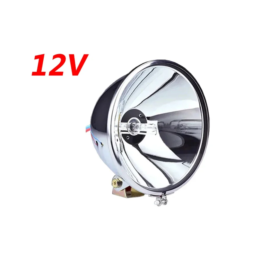 7 Inch HID Lights 12/24V Long Range Spotlights Truck Observation Headlights Off-road Vehicle Roof Lights Marine Searchlights