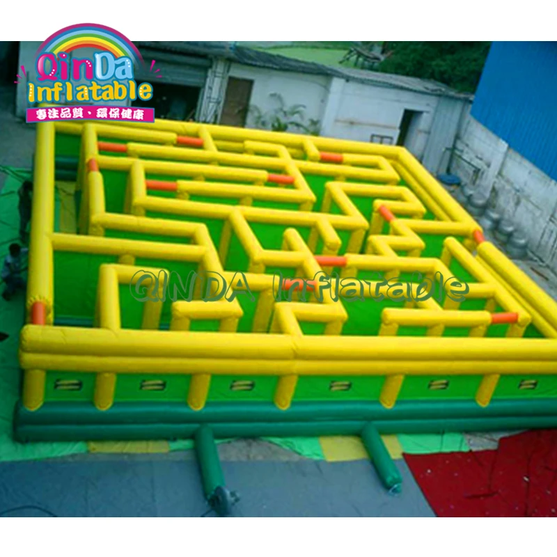 Outdoor MZ Laser Tag Inflatable Maze Haunted House Recreational Game for Sale