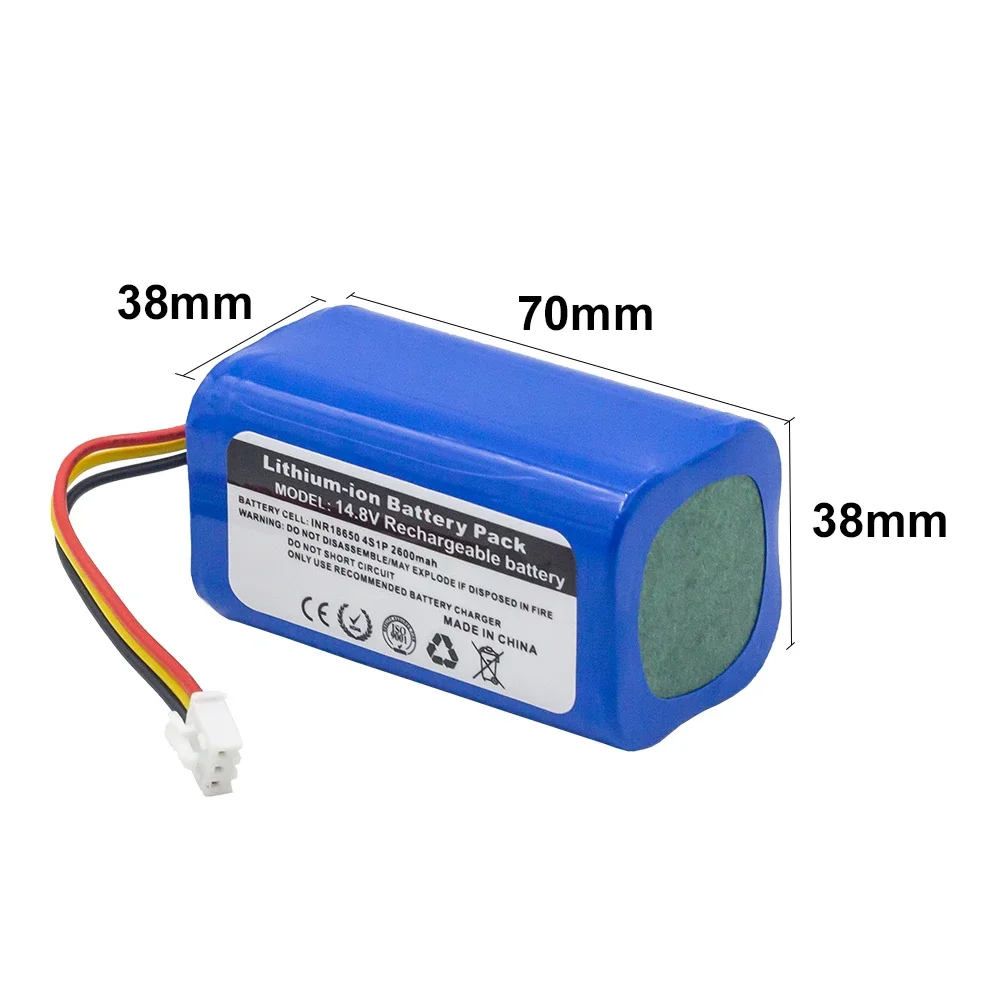 NEW 14.4V/14.8V 3500mAh li-ion battery For LIECTROUX C30B XR500 E30 For PROSCENIC 800T 830P 820P 820T 820S Robot Vacuum Cleaner