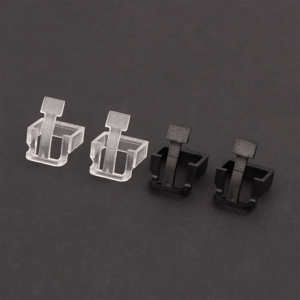 10Pcs Replaceable RJ45 Plug Protective Cover Buckle ABS RJ45 Cable Repair Parts Connector Clip Network Cable Crystal Head