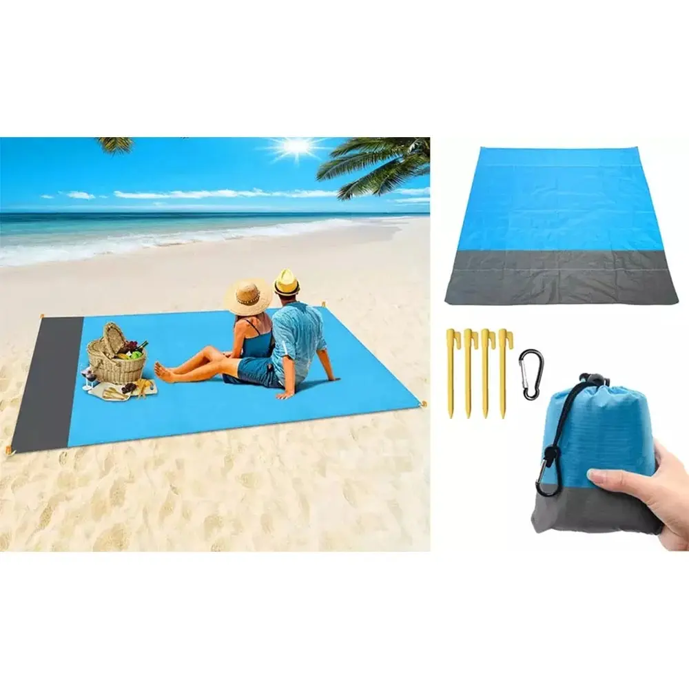 Make Summer Fun with This Durable Portable Waterproof Mat - Perfect for Beach, Lawn, Camping & More, Stay Comfortable Anywhere