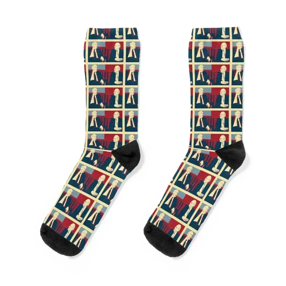 Warren Buffett and Charlie Munger Socks professional running cartoon Sports Rugby Mens Socks Women's