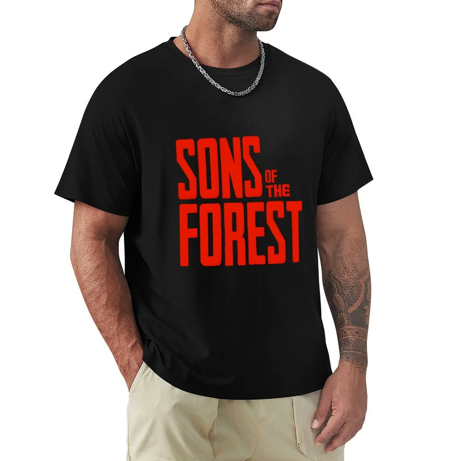 

Sons of the forest game logo T-Shirt Performance Dry Fit T-Shirt