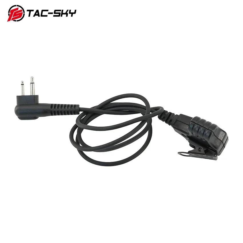 TAC-SKY U94 PTT M Head To 3.5 Cable Adapter Compatible with MSA SORDIN/Impact Sport/Walker's Razor Tactical Shooting Earmuffs