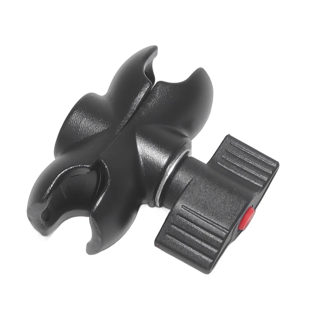Aluminium 55 mm 95 mm Doppelsockelarm für 1 Zoll Kugelkopfbasis für GoPro DSLR Kamera Video Fahrrad Motorrad Telefonhalter – Detail 3