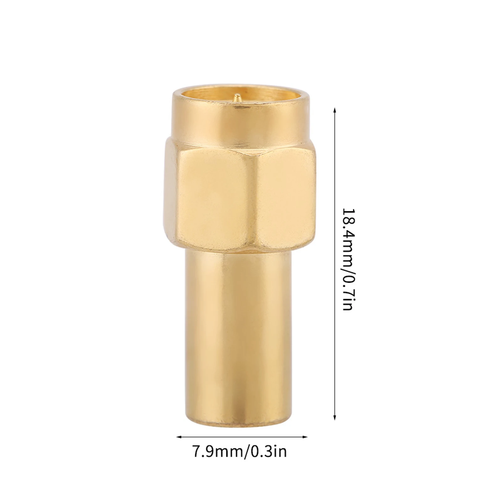 SMA Male Connector RF Coaxial Matched Terminator Termination Load 50 Ohm 2W Coaxial Load SMA Terminator RF Termination Load