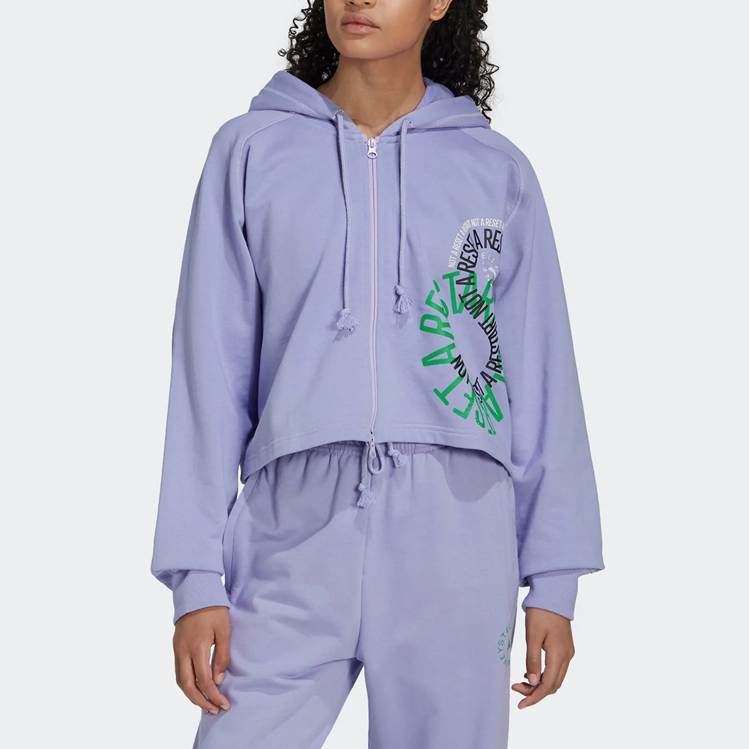 

Adidas Original SMC Women's Printed Loose Hoodie IB5892