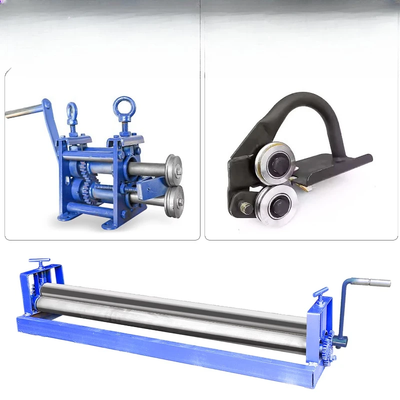 

Rolling machine, manual small white iron sheet edge pressing machine, iron sheet insulation rolling spot second