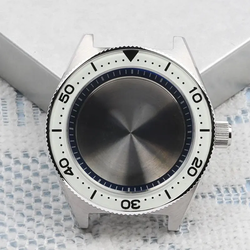 Watch Modify Parts Solid 42.6mm Stainless Steel SBDC053 Style Watch Case Luminous Bezel Insert Suitable For NH35/36 Movement