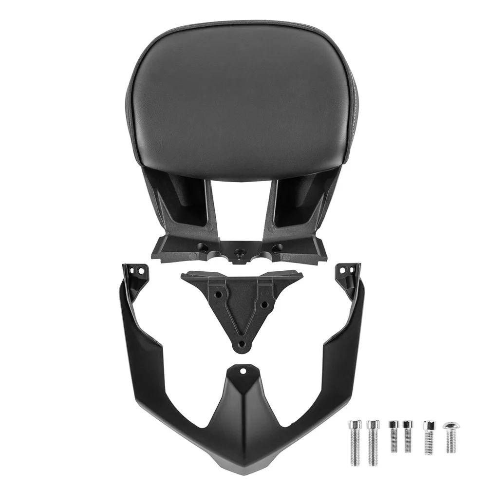 MTKRACING دراجة نارية الركاب الخلفي مقعد مسند الظهر Tailstock عودة الراحة حشوة وسادة لياماها X-MAX XMAX 125 300 2023 2024 #4