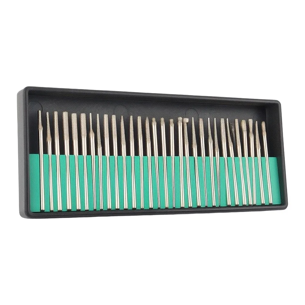 Stainless Steel Shank Nail Drill Bits with Wool Felt Buffing Tips for Smooth Shine on Natural Nails Without Damage