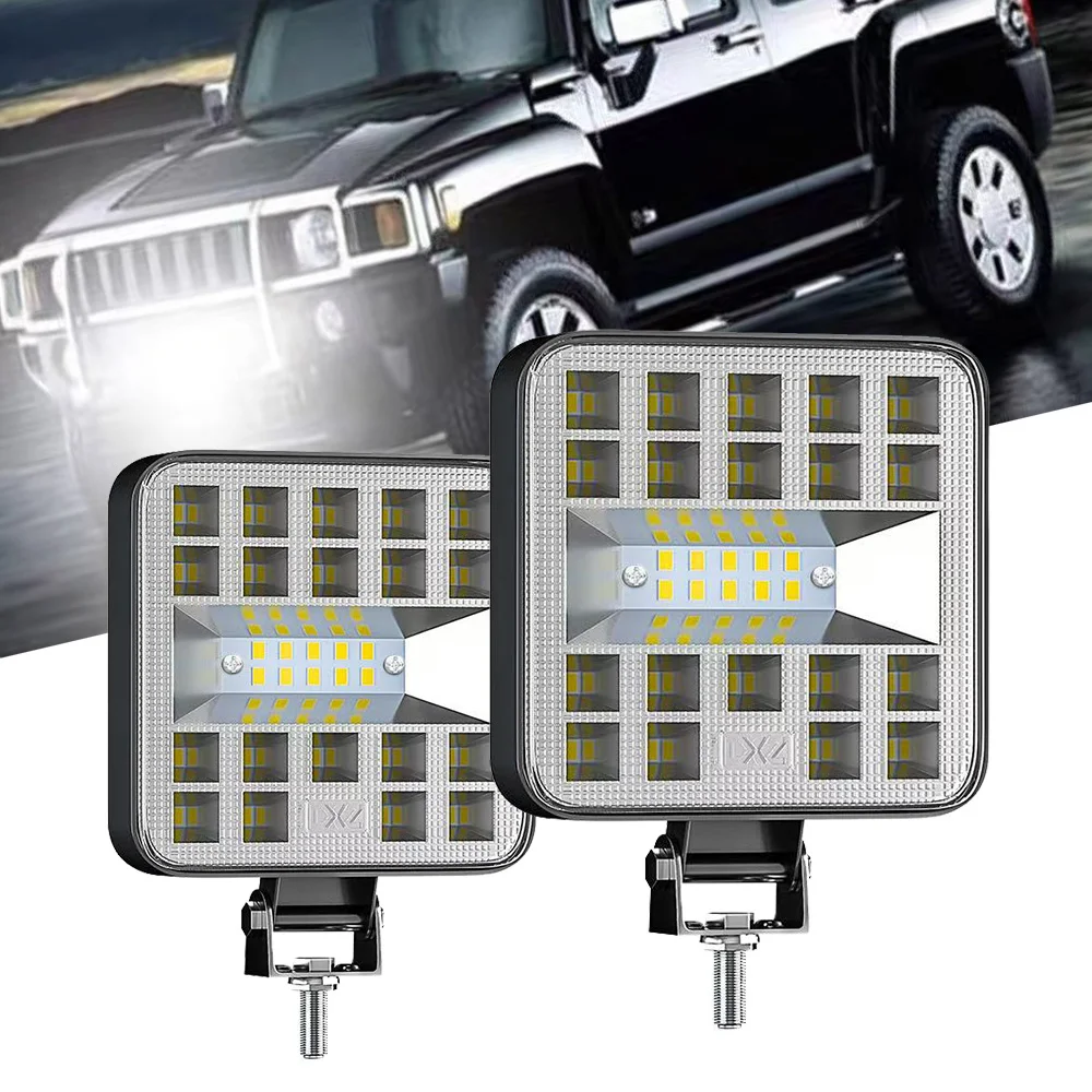 

Car LED Work Light Combo Beam 3030 SMD 87 Watts Super Bright Flood Spot 6500K DC 12-24V Spotlights Truck 4x4 4WD Led Spotlights