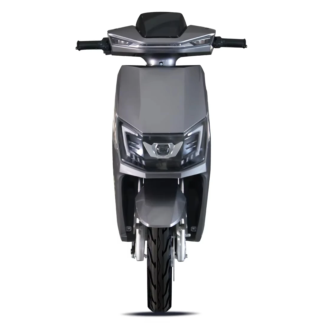 Color LCD Instrument Cluster High-Speed Electric Motorcycle with Heavy-Duty Crash Bar and Rear Trunk Edition