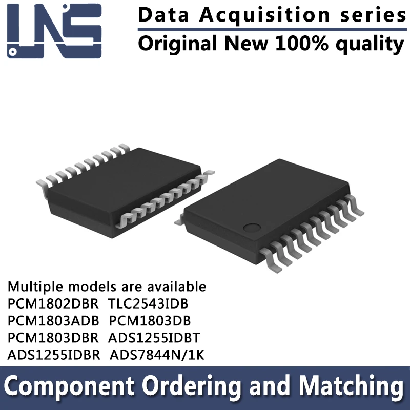 

1PCS PCM1803DB PCM1802DBR PCM1803ADB PCM1803DBR TLC2543IDB ADS1255IDBR ADS1255IDBT ADS7844N/1K SSOP-20 Data Acquisition