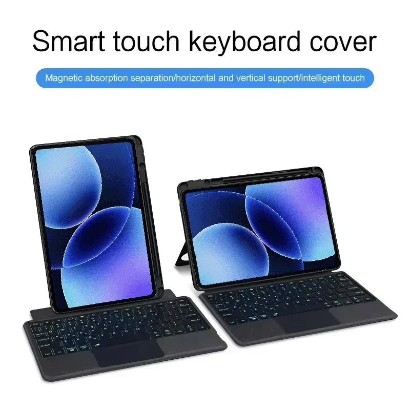 Detachable Case With Backlit Keyboard For Xiaomi Pad 7 Pro & Mi Pad 8 Pro 11.2'',Keyboard Cover For Xiaomi Mi Pad 6/6 Pro 11inch