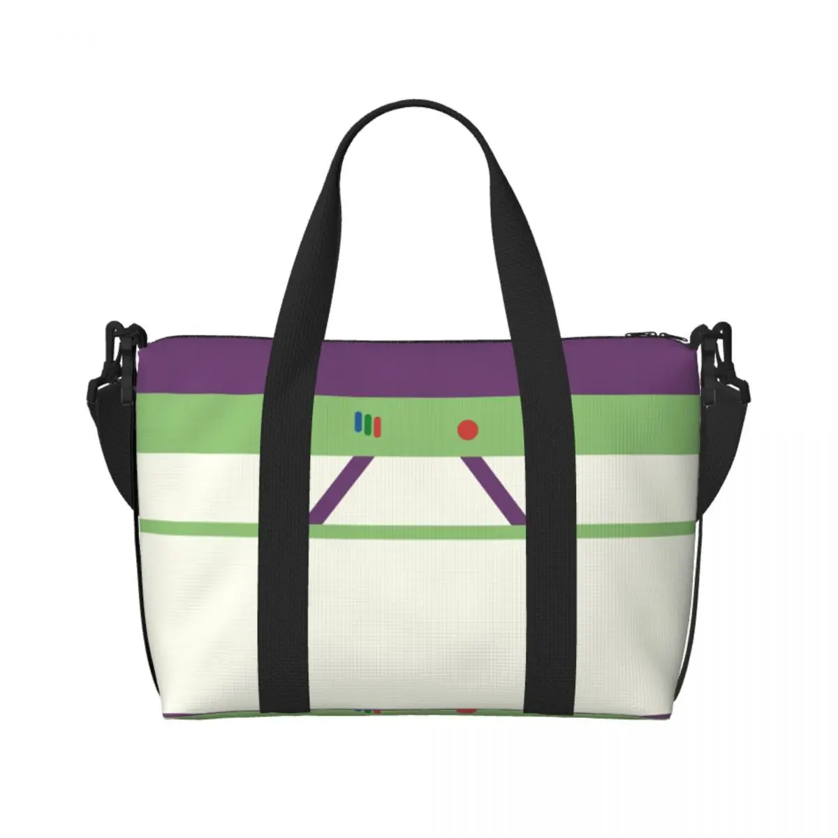 

Большая сумка-тоут в стиле аниме «История игрушек» Базз Лайтер, женская сумка-шоппер с героями мультфильмов, пляжная дорожная сумка для спортзала