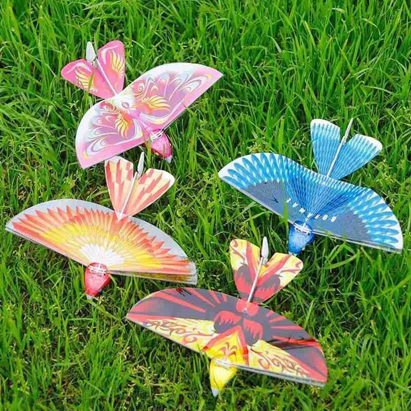 Electronic Bird Toy Mini Remote Control 2.4ghz Flying Rc Bird Toy Flying Bird Simulation Without 235x275x70mm 360 Degree Rc Bird