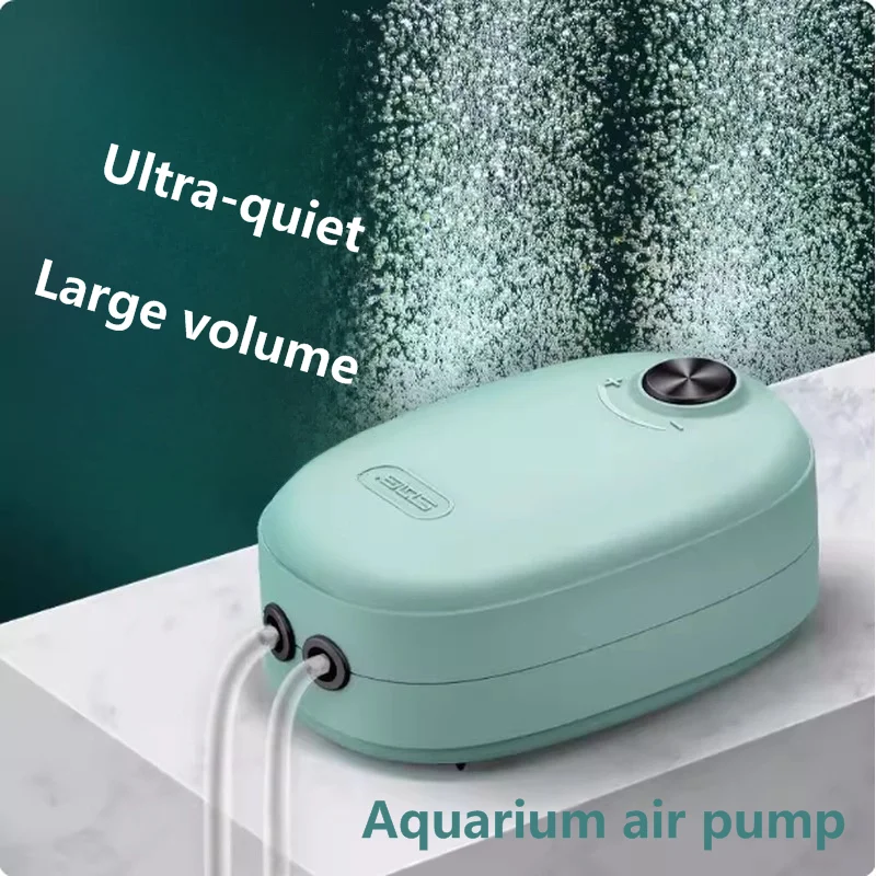 

9W Aquarium Oxygen Pump Home Use Small Low Noise Aeration Device Water Tank High Power Special Oxygen Increasing Machine 220V