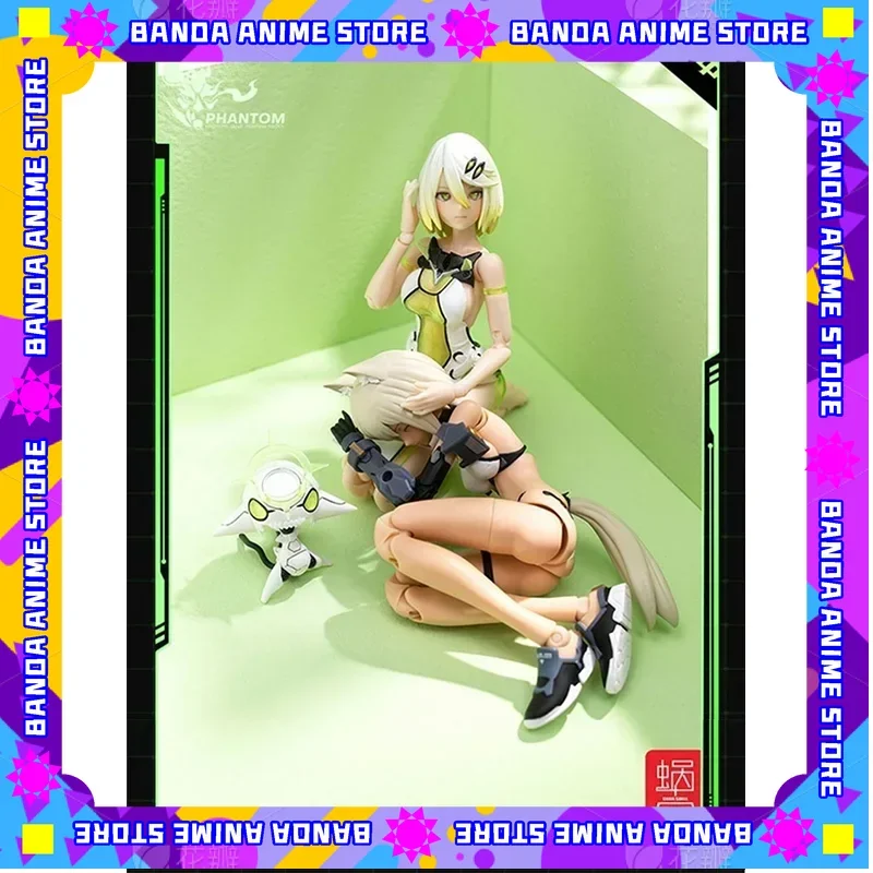 Snail Shell Original Suit Girl 1/12 PHANTOM DEVIL MACHINE Anime Action Figure Assembly Model Toys Gifts Collectible In Stock