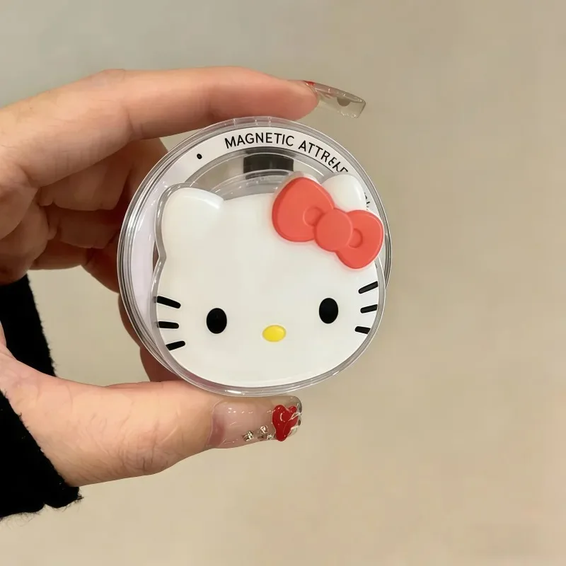 

Sanrio Hello Kitty Kuromi Magnetic Holder Grip Tok Griptok Phone Stand Support For iPhone Magsafe Smart Tok Girls Gift