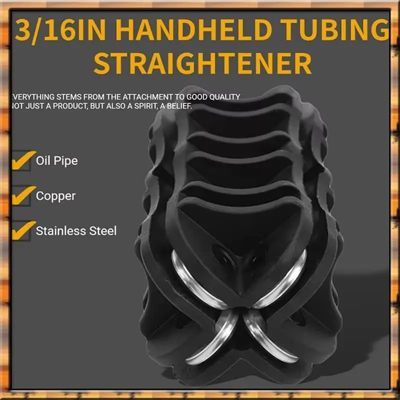 سبتمبر N12R العالمي الأسود لأنابيب عازمة يده أنابيب استقامة أداة يده الأنابيب مستقيم أنبوب استقامة أداة C